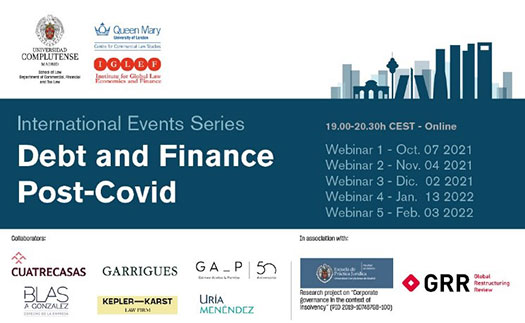Debt Finance Post Covid poster